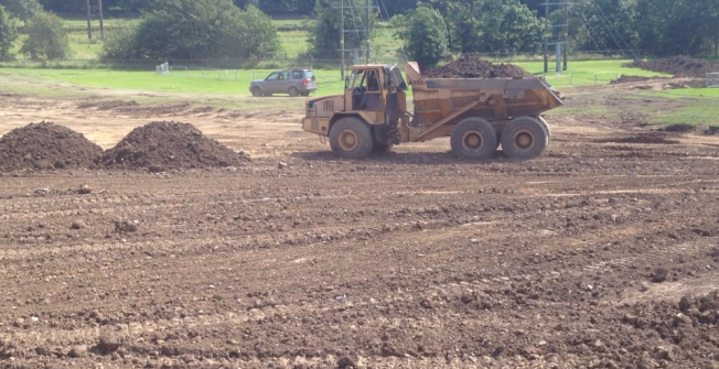 Rugby Pitch Installation in Upton
