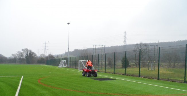 Artificial Rugby Field Maintenance in Norton